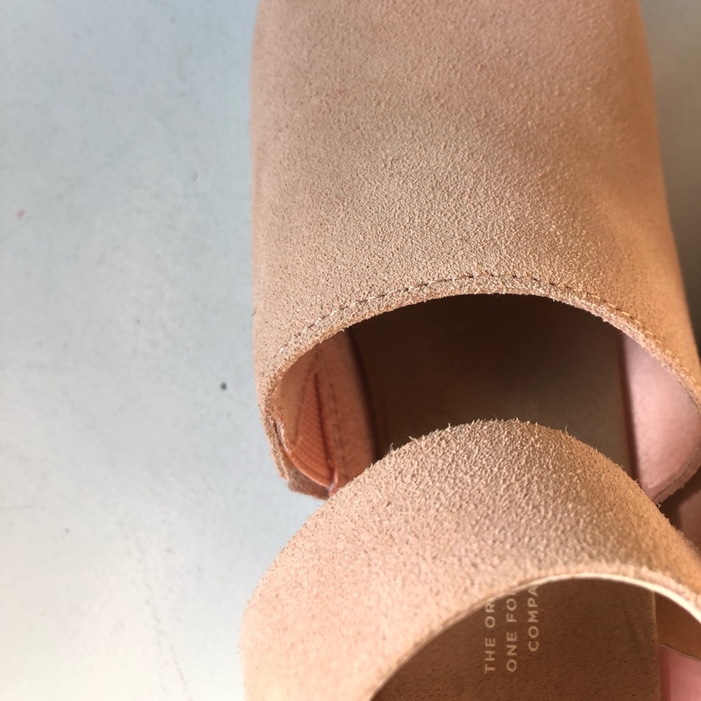 TOMS WEDGES LIGHT PINK/BLUSH | size 7.5 - Picture 3 of 6